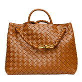 Nappa Intrecciato Medium Andiamo Shoulder Bag