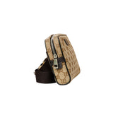 Beige GG Canvas Waist Belt Bag