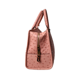 Pink Amazona Ostrich Handbag