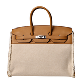 Birkin 35 Fray Sesame PHW