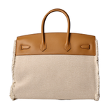 Birkin 35 Fray Sesame PHW