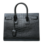 Croc-Embossed Sac De Jour Tote Bag