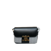 Classique Triomphe Bag in Shiny Calfskin