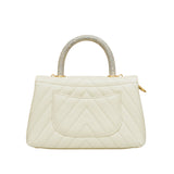 Small Coco Handle Chevron Lizard Touch