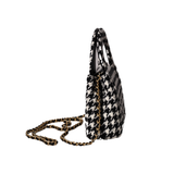 24A Nano Kelly Houndstooth Tweed Bag