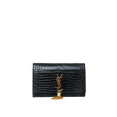 Kate Crocodile-Embossed Bag