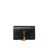 Kate Crocodile-Embossed Bag