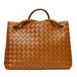 Nappa Intrecciato Medium Andiamo Shoulder Bag