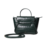 Crocodile Embossed Nano Belt Bag