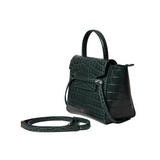 Crocodile Embossed Nano Belt Bag