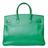 Birkin 35 Emerald Green Epsom GHW