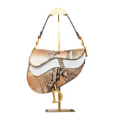 Medium Saddle Bag Python Multicolor GHW