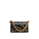 Small Croc-Embossed Graffiti Le Boy