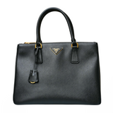 Black Galleria Saffiano Bag