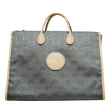 Gray Monogram Off The Grid Tote Bag