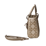 Mini Lady Crystal Cannage