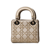 Mini Lady Crystal Cannage