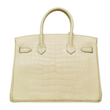 Birkin 30 Trench Matte Alligator GHW