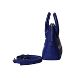 Ville Satchel Bag XXS Blue Leather