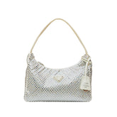 Satin Crystal Mini Re-Edition 2000 Bag