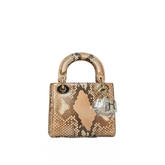 Mini Snakeskin Multicolor Bag