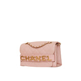 Medium Calfskin Quilted Enchained Flap Bag