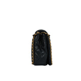 Caviar Quilted Never-Ending Chain Flap Bag