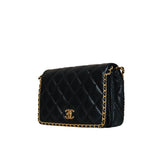 Caviar Quilted Never-Ending Chain Flap Bag