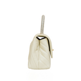 Small Coco Handle Chevron Lizard Touch