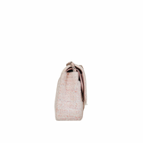 Pink Multi-Tweed Vintage Double Flap Bag