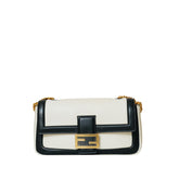 Nappa Bicolor Baguette Chain Bag