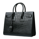 Croc-Embossed Sac De Jour Tote Bag