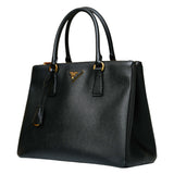 Black Galleria Saffiano Bag