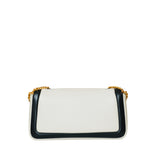 Nappa Bicolor Baguette Chain Bag