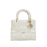 Medium D-Lite Limited Edition Embroidered Bag