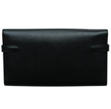 Kelly Wallet To Go Black Epsom Leather