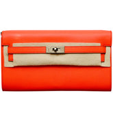 Kelly Long Wallet Orange