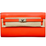 Kelly Long Wallet Orange
