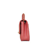 Lambskin Quilted Small Chain Infinity Top Handle Flap