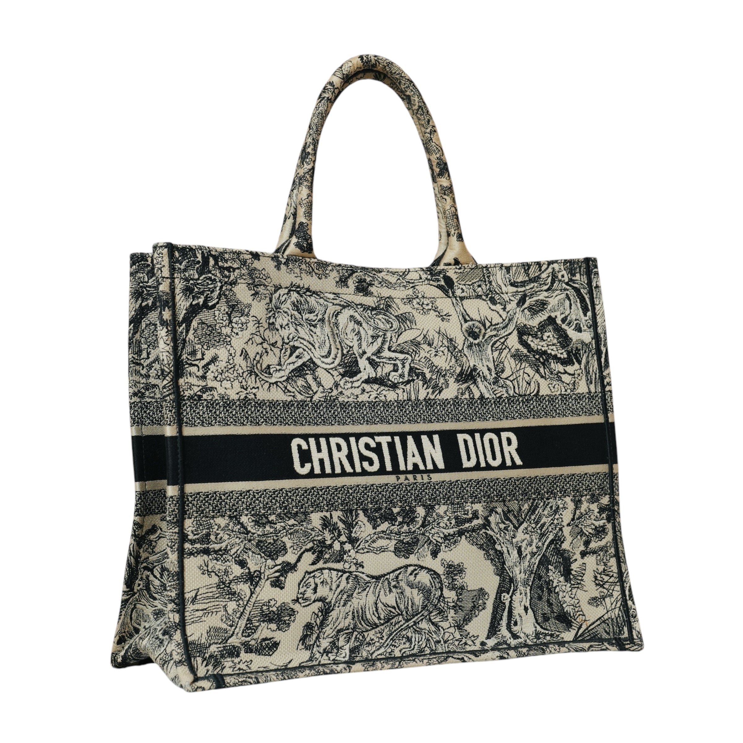 Dioriviera Toile De Jouy Large Book Tote Bag