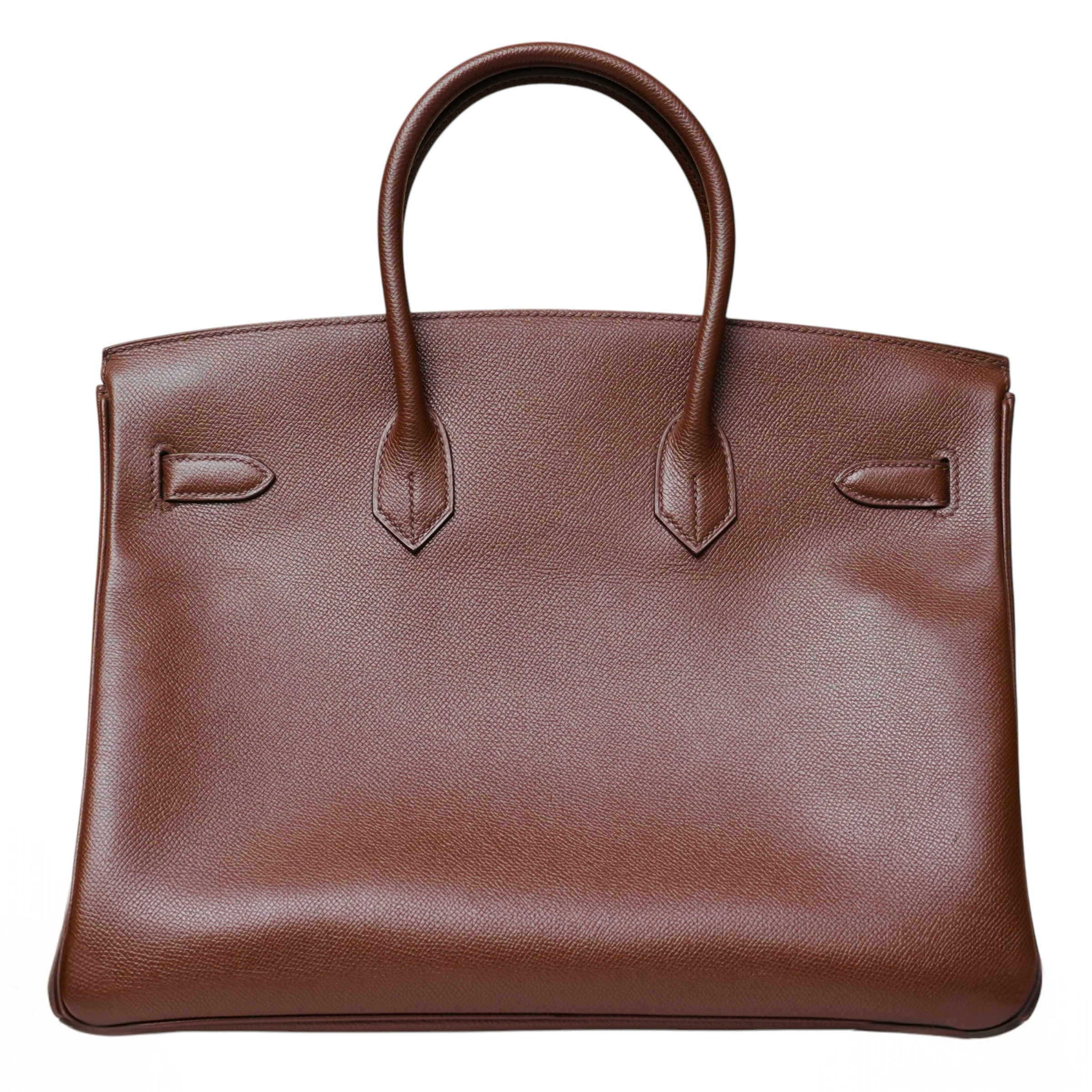 Birkin 35 Havana Tourillon Clemence GHW