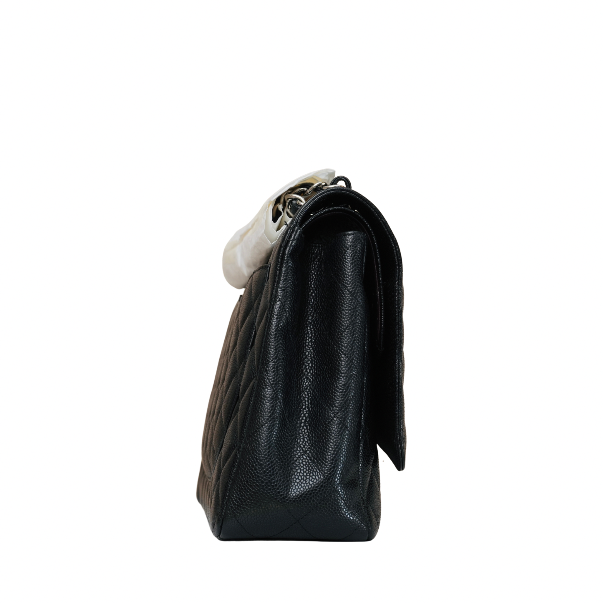 Caviar Quilted Maxi Double Flap