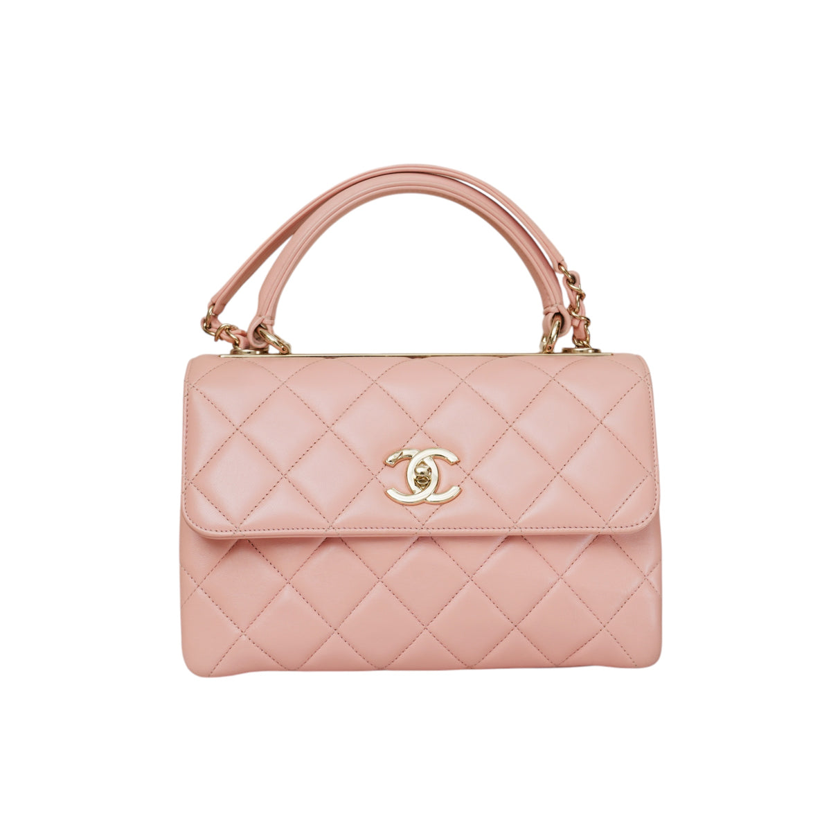 Small Trendy CC Dual Handle Bag
