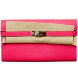 Kelly Long Wallet Rose Lipstick